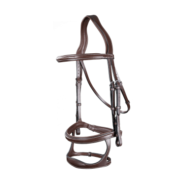 Brida Doble Muserola Colección US de Dy'on Castaño Marrón