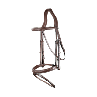 Brida Muserola Combinada Colección US de Dy'on Marrón Brida Muserola Combinada Colección US de Dy'on Marrón