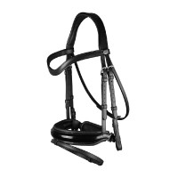 Brida Muserola Combinada Ancha Barnizada Working By Dy'on Marrón Marr&amp;oacute;n