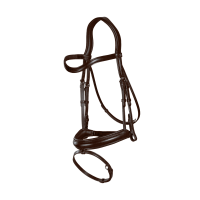 Brida Muserola Combinada Media New English Collection by Dy'on Marrón