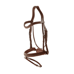 Brida con muserola combinada trenzada con Pull Back Dy'on New English Collection Brida con muserola combinada trenzada con Pull Back Dy'on New English Collection