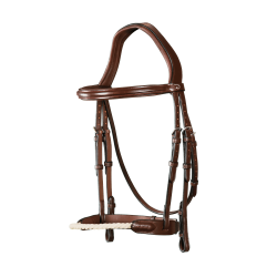 Brida Muserola Cuerda New English Collection by Dy'on Marrón Brida Muserola Cuerda New English Collection by Dy'on Marrón