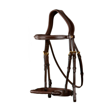 Brida Muserola Cuerda Recubierta de Cuero D Collection by Dy'on Marrón Brida Muserola Cuerda Recubierta de Cuero D Collection by Dy'on Marrón