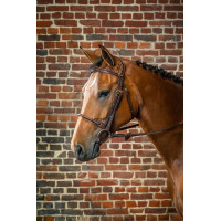 Brida Muserola Cuerda Recubierta de Cuero D Collection by Dy'on Marrón Brida Muserola Cuerda Recubierta de Cuero D Collection by Dy'on Marrón