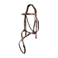 Brida Muserola Cruzada D Collection de Dy'on Marrón Marr&amp;oacute;n