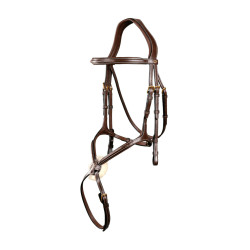 Brida Muserola Cruzada D Collection de Dy'on Marrón Marr&amp;amp;oacute;n