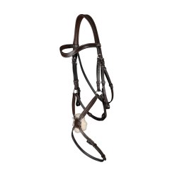 Brida Muserola Cruzada Working By Dy'on Marrón