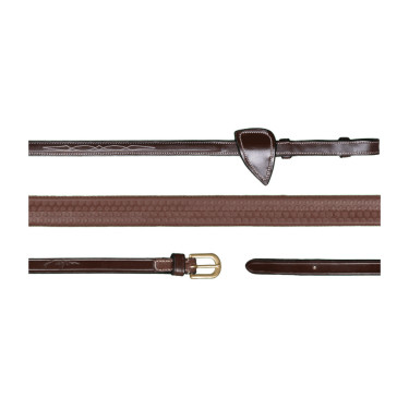 Riendas de Goma 5/8 D Collection by Dy'on Marrón Marr&amp;oacute;n