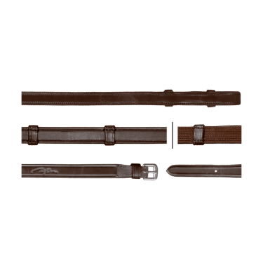 Riendas Hunter Grip Con 7 Topes 5/8 (Sin Stopper) Dy'on Marrón Riendas Hunter Grip Con 7 Topes 5/8 (Sin Stopper) Dy'on Marrón