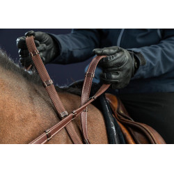 Riendas Hunter 5/8 Con 7 Topes (Sin Stopper) Colección US de Dy'on