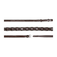 Riendas trenzadas 5/8 Colección US de Dy'on Marrón Marr&amp;amp;amp;oacute;n