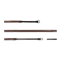 Riendas Gogue Controlado Goma 1/2 Working By Dy'on Marrón Marr&amp;oacute;n