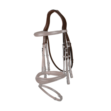 Cabezada de brida New English Collection by Dy'on Marrón