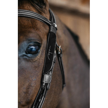 Montantes con anteojeras Focus con pespunte decorativo Dy'on