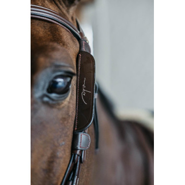 Montantes con anteojeras Focus con pespunte decorativo Dy'on Montantes con anteojeras Focus con pespunte decorativo Dy'on