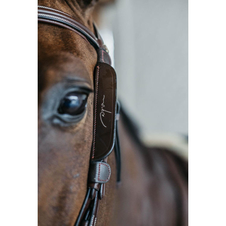 Montantes con anteojeras Focus con pespunte decorativo Dy'on Montantes con anteojeras Focus con pespunte decorativo Dy'on