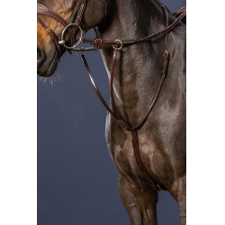 Martingala con anillos D Collection de Dy'on Marrón