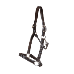 Cabezada trenzada Working By Dy'on Castaño Marrón