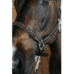 Cabezada trenzada Working By Dy'on Castaño Marrón