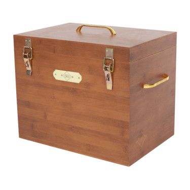 Caja de limpieza Grooming Deluxe by Kentucky Marrón Marrón Caja de limpieza Grooming Deluxe by Kentucky Marrón Marrón