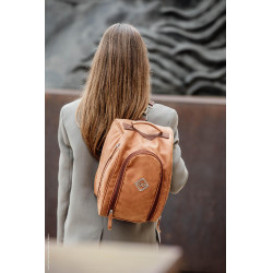 Bolsa para casco Chestnut Grooming Deluxe de Kentucky Marrón Bolsa para casco Chestnut Grooming Deluxe de Kentucky Marrón