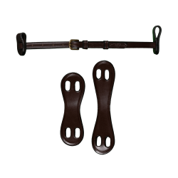 Barba Inferior 1/2 Con 2 Correas Desmontables D Collection by Dy'on Marrón