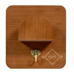 Porta-cabezadas individual Grooming Deluxe by Kentucky Marrón Marr&amp;amp;oacute;n