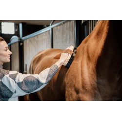 Cepillo suave con cerdas duras Grooming Deluxe by Kentucky Marrón