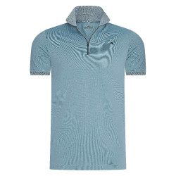 Polo Euro-Star Gino Plomo negro Azul