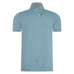 Polo Euro-Star Gino Plomo negro Azul