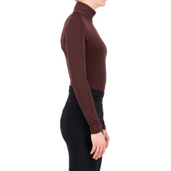 Tech top Euro-Estrella Olivia Rosa negra Burdeos