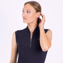 Top Euro-Star Ramona sin mangas Marino Azul marino