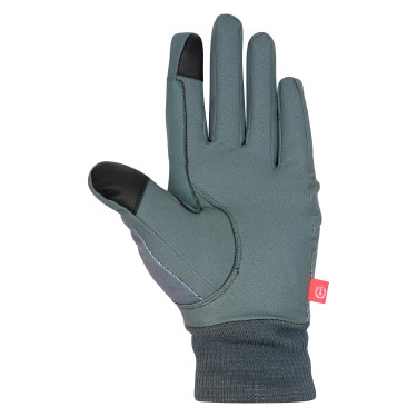 Guantes Imperial Riding Hide & Shine Salvia negra Verde