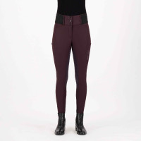 Leggings de equitación Euro-Star Athletic leanline FullGrip Granada Rojo