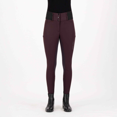 Leggings de equitación Euro-Star Athletic leanline FullGrip Rosa negra Burdeos Leggings de equitación Euro-Star Athletic leanline FullGrip Rosa negra Burdeos