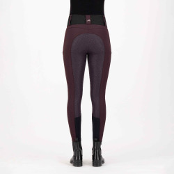 Leggings de equitación Euro-Star Athletic leanline FullGrip Rosa negra Burdeos Leggings de equitación Euro-Star Athletic leanline FullGrip Rosa negra Burdeos