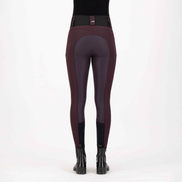 Leggings de equitación Euro-Star Athletic leanline FullGrip Rosa negra Burdeos Leggings de equitación Euro-Star Athletic leanline FullGrip Rosa negra Burdeos