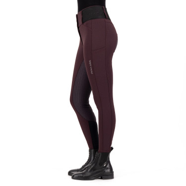 Leggings de equitación Euro-Star Athletic leanline FullGrip Rosa negra Burdeos Leggings de equitación Euro-Star Athletic leanline FullGrip Rosa negra Burdeos