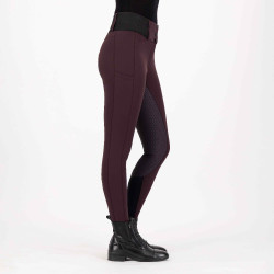 Leggings de equitación Euro-Star Athletic leanline FullGrip Rosa negra Burdeos Leggings de equitación Euro-Star Athletic leanline FullGrip Rosa negra Burdeos