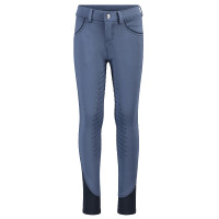 Pantalón de montar niño Euro-Star Xenia FullGrip Azul marino
