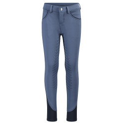 Pantalón de montar niño Euro-Star Xenia FullGrip Azul digital Pantalón de montar niño Euro-Star Xenia FullGrip Azul digital