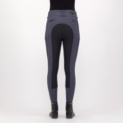 Pantalón de equitación Euro-Star Arielle Highwaist Grip Connect Full Imán Gris