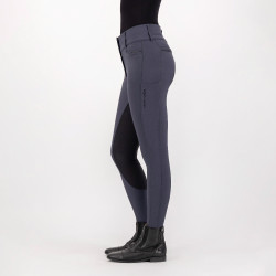 Pantalón de equitación Euro-Star Arielle Highwaist Grip Connect Full Imán Gris