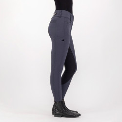 Pantalón de equitación Euro-Star Arielle Highwaist Grip Connect Full Imán Gris