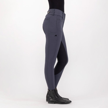 Pantalón de equitación Euro-Star Arielle Highwaist Grip Connect Full Imán Gris