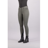 Pantalones de montar Euro-Star Arista Fashion Diamond KneeGrip Gris ruleta