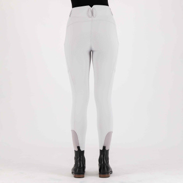 Pantalón de equitación Imperial Riding Bliss FullGrip Cristal Blanco