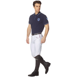 Pantalón F&C Saint Malo hombre Blanco / gris