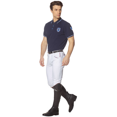 Pantalón F&C Saint Malo hombre Blanco / gris