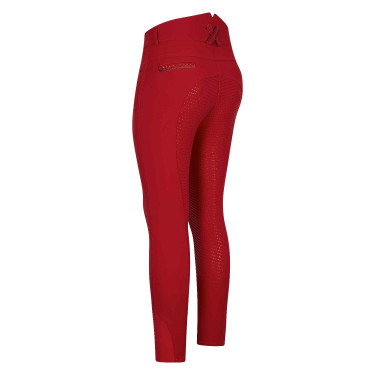 Pantalón de montar Imperial Riding El Capone cintura alta FullGrip Rojo tango